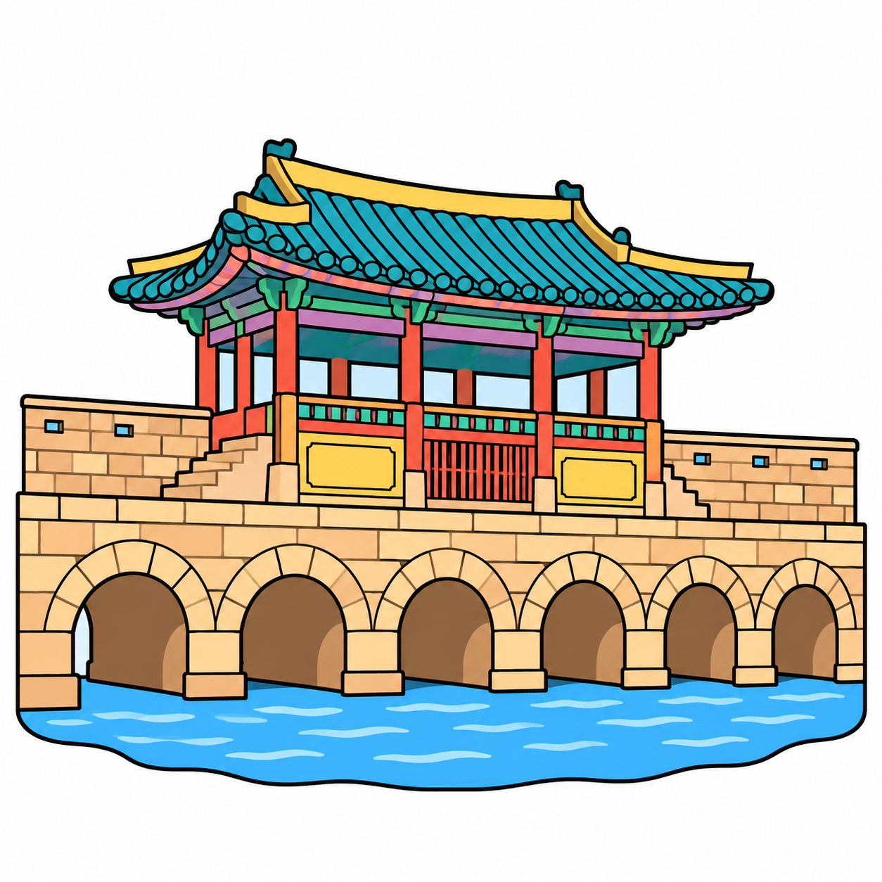 수원 화성 화홍문